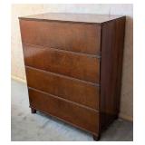 Burled Mahogany Vintage Dresser