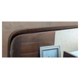 Vintage Mahogany Mirrored Vanity Table