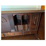 Mahogany Claw Foot Serpentine Secretary