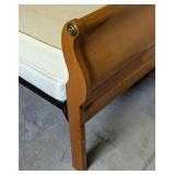 Vintage Twin Sleigh Bed Frame