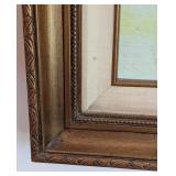 Les Cygnes Oil on Canvas Painting by Freg