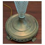 Etched Glass Floor Lamp