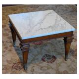 Marble Topped Vintage Side Table