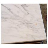 Marble Topped Vintage Side Table