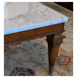 Marble Topped Vintage Side Table