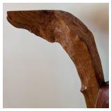 Hand Carved Wood Rooster Sculpture