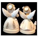 Vintage Lot of Napco Spaghetti Angel of the Month Ceramic Figurines