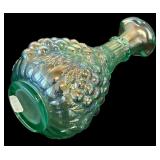 Two Carnival Glass Imperial Carafe / Vases