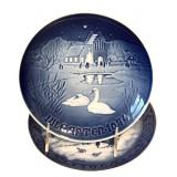 Set of 14 Royal Copenhagen Bing & Grøndahl Blue Collectibles Christmas Plate