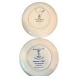 Set of 14 Royal Copenhagen Bing & Grøndahl Blue Collectibles Christmas Plate