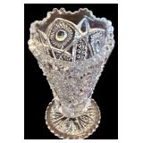 Beautiful Vintage Glass and Crystal including Cordial Glasses, Bell, Pitcher and More