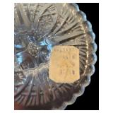 Beautiful Vintage Glass and Crystal including Cordial Glasses, Bell, Pitcher and More