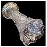 Beautiful Vintage Glass and Crystal including Cordial Glasses, Bell, Pitcher and More