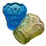 Set of Six Vintage Imperial Glass Toothpick Holders