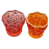 Set of Six Vintage Imperial Glass Toothpick Holders