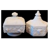 Large Variety of Vintage Westmorland Milk Glass Pieces