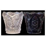 Set of Six Vintage Imperial Glass Toothpick Holders