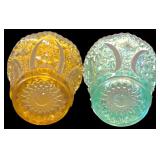 Set of Six Vintage Imperial Glass Toothpick Holders