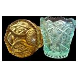 Set of Six Vintage Imperial Glass Toothpick Holders