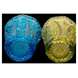 Set of Six Vintage Imperial Glass Toothpick Holders