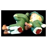 Assorted Irish Themed Collectibles including Saint Patrick Couple, Miniature Celtic Leprechaun and More