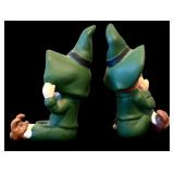 Assorted Irish Themed Collectibles including Saint Patrick Couple, Miniature Celtic Leprechaun and More