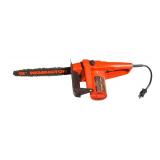Corded Tools including Black & Decker Leaf Blower, Shop Light and Chainsaw
