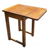 Vintage Wooden Drop Leaf Table