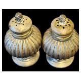Vintage Silver-Plated Items Including Salt & Pepper Shakers, Platters, Condiments Tray and More