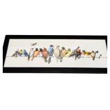 " Large Bird Menagerie II" Giclee Print by Wendy Russell