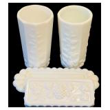 Fabulous Westmore Vintage Milk Glass Pieces and More