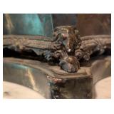 Vintage Bronze Color Cherub Table Lamp