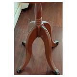 Round Claw Foot Accent Table