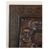 Floral Wood Wall Hanging