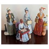 Pretty Porcelain Avon Figurines