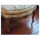 Pair of Vintage Armchairs and Ottoman