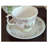 Vintage Painted Porcelain Teacups