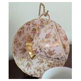 Vintage Painted Porcelain Teacups