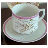 Vintage Painted Porcelain Teacups