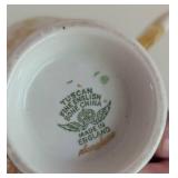 Vintage Painted Porcelain Teacups