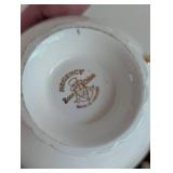 Vintage Painted Porcelain Teacups