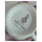 Vintage Painted Porcelain Teacups