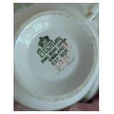Vintage Painted Porcelain Teacups