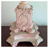 Very Large Pink Vintage Table Lamp