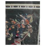 Pair of Small Framed Embroidered Chinese Textiles