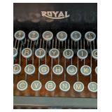 Black Vintage Royal Typewriter