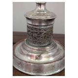 Vintage Silver Plated Table Lamp