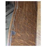 Gorgeous Antique White Family Oak Sewing Machine Table