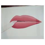 Framed Tom Wesselmann Museum Exhibit Print