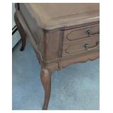 Vintage French Provincial Style Wood Side Table